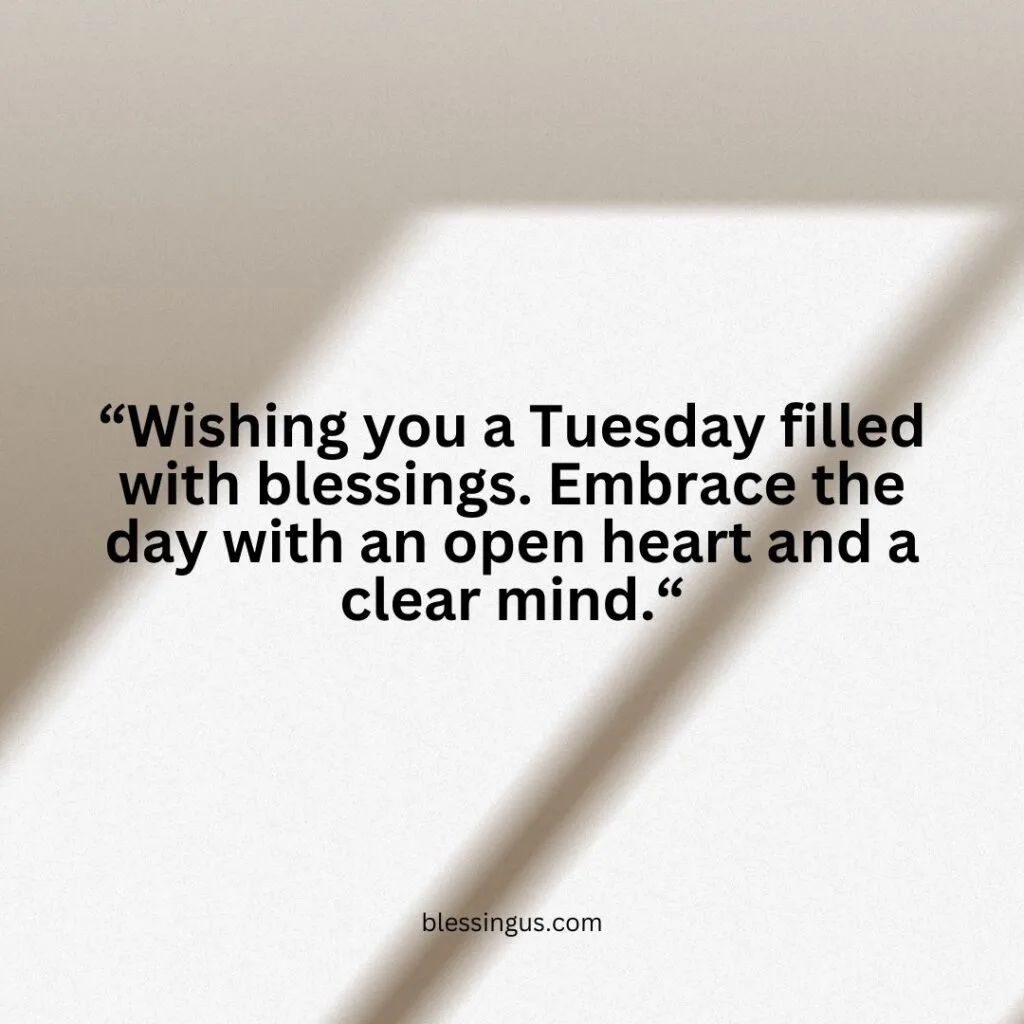 Tuesday Morning Blessings - blessingus.com
